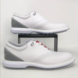 Nike Jordan ADG 4 White Pure Platinum Red DM0103-105 Men’s Golf Shoes - Size 11